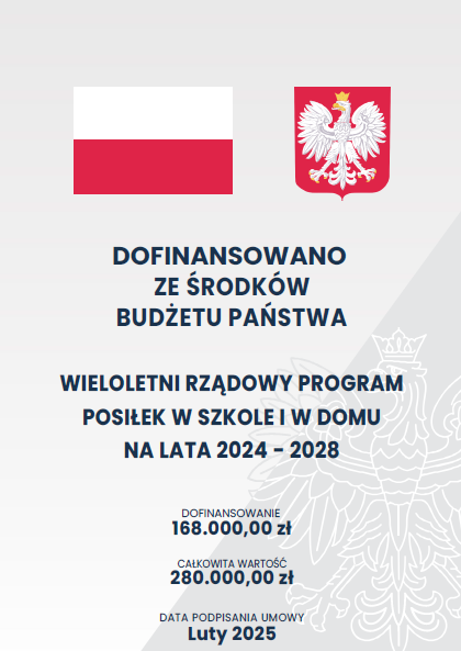Posiłek w szkole i w domu